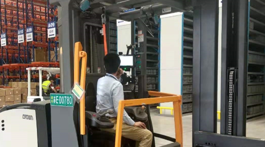 美国某叉车智能化管理