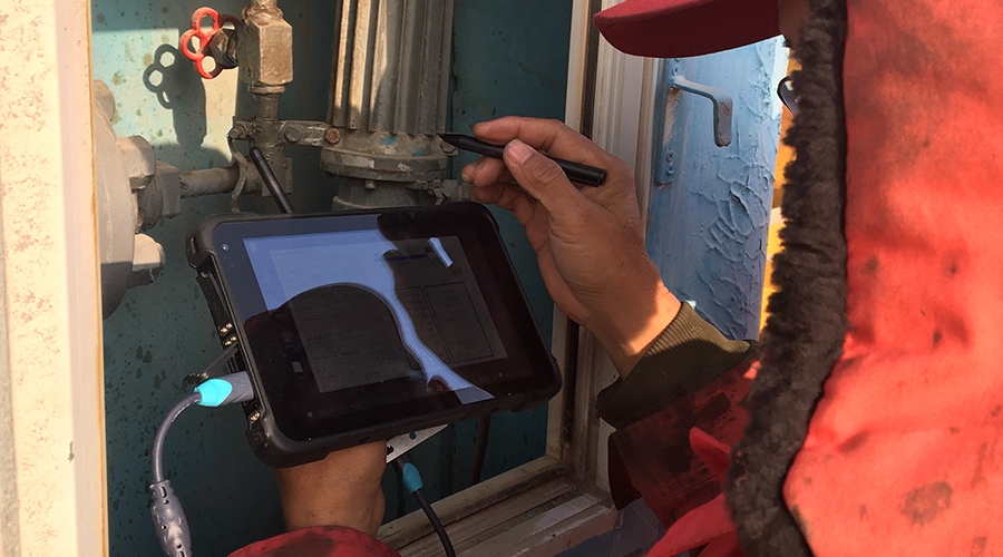 新疆某油田设备巡检管理